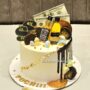 Bottle & Dollar Cake