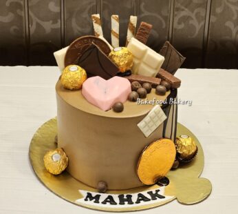 Chocoholic Customized Cake