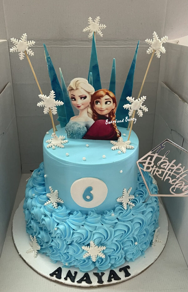 Frozen and Elsa Cake