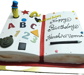 Book cake for kids