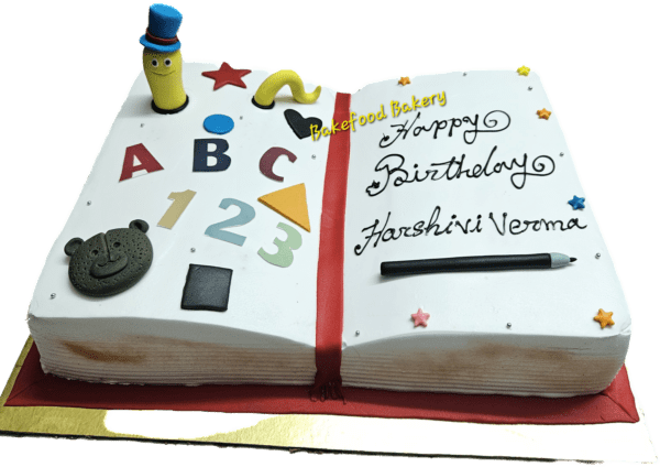 Book cake for kids