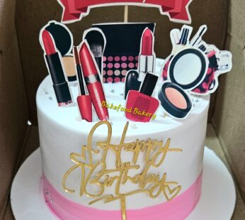 Makeup Photo Cake