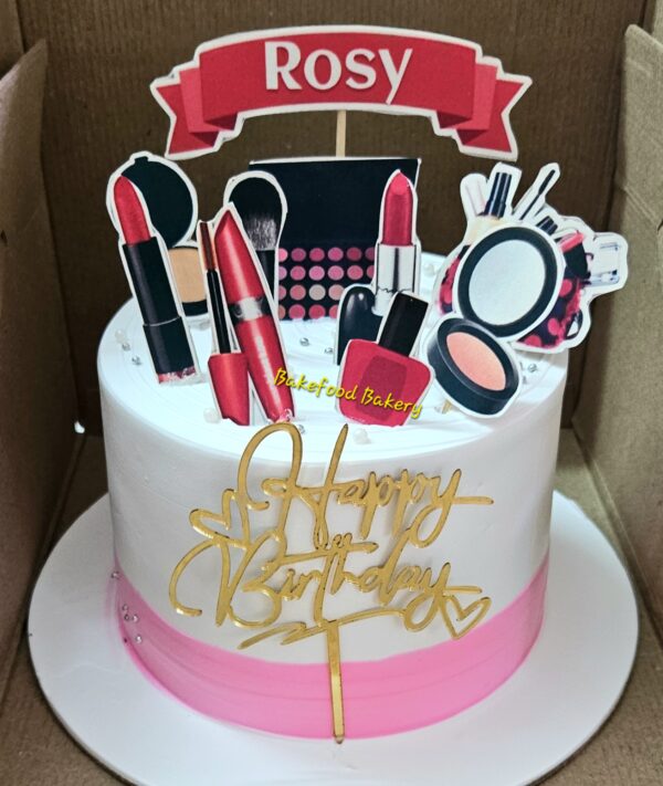 Makeup Photo Cake