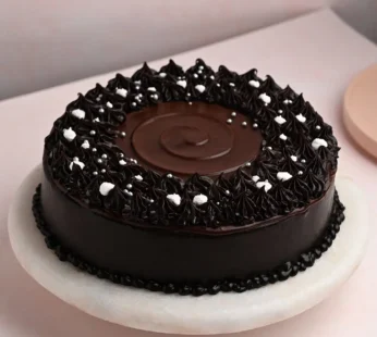 Chocolate Ganache Truffle Cake