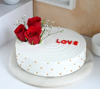 Love N Rose Cake