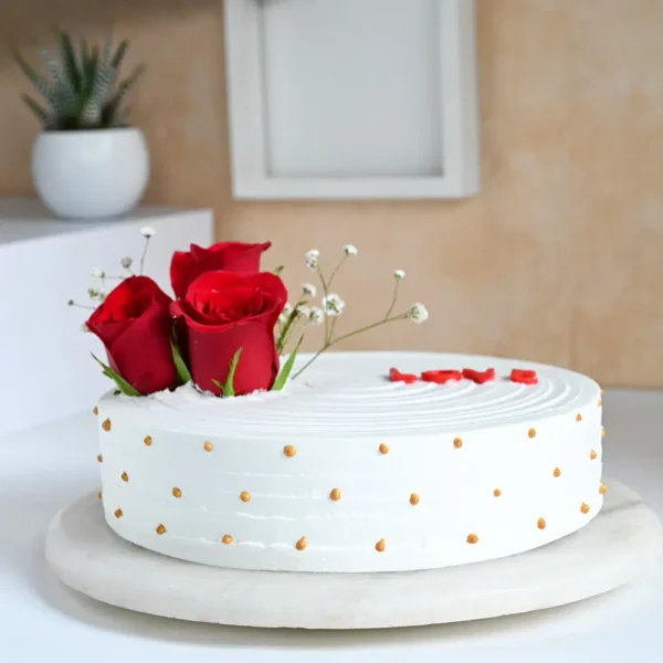 Love N Rose pinepple Cake