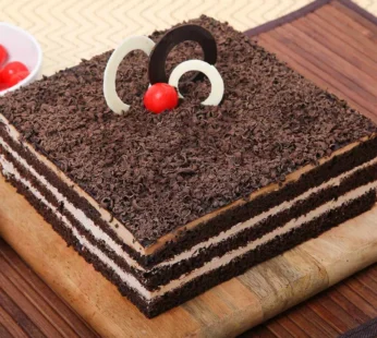 Choco Cherry Black Forest Square Cake