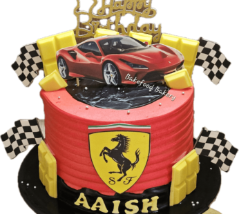 Ferrari Car Cake