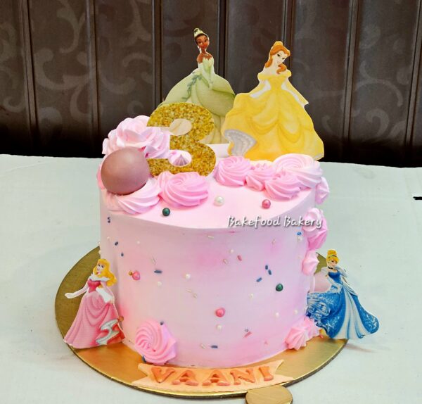 Disney Princess Pink Cake