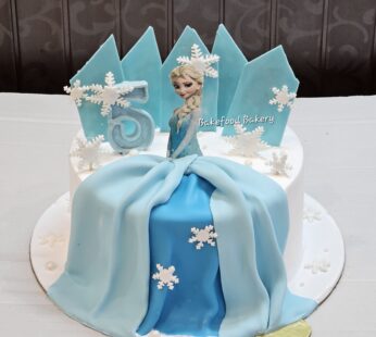 Frozen Fondant Cake